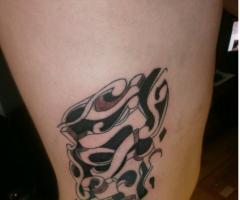 abstract tattoo by Tatuaje Brasov Beatris