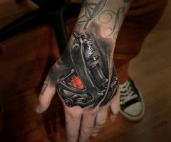 Tatuaje de maquina de tatuar