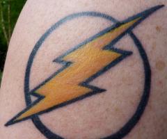 Barry Allen tattoo
