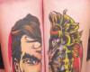 Tatuaje de Dos Caras y Harvey Dent