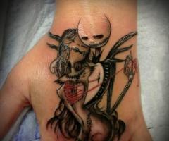King of Halloween tattoo