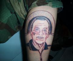 Tatuaje en proceso