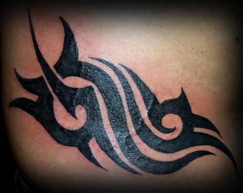 Tribal tattoo by Daphne Tattoox