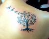 Tree of life bird tattoo