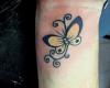 Butterfly tattoo for woman