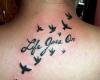 Life goes on tattoo