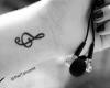 Tattoo de nota musical
