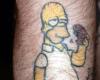 Homer tattoo