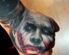 The joker dark knight tattoo