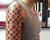 Louis Vuitton Forever tattoo