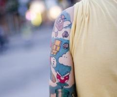 Tattoo μανίκι Nintendo
