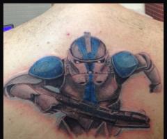 Star Wars tatuaje
