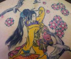 Geisha tattoos for men and women