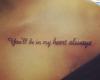 Youll be in my heart always