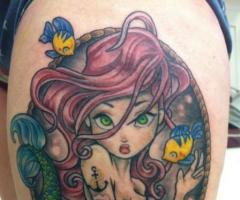 Mermaid tattoo designs
