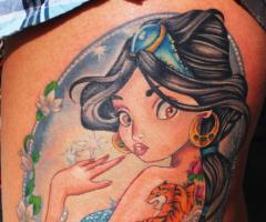Disney prinzessinnen tattoo