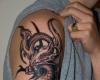 Japanese dragon tattoo arm
