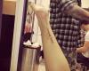 Gabriella Ellis tattoo on leg
