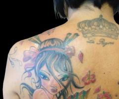Geisha tattoos for men and women