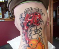 Koi fish design for girls
