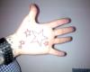 Tatuaggi piccole e grandi stelle nel palmo della tua mano