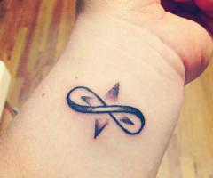 Irish Celtic symbol for eternal friendship tattoo