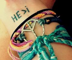 Cute tattoo for girls