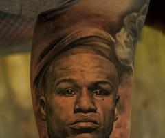 Floyd Mayweather tattoo
