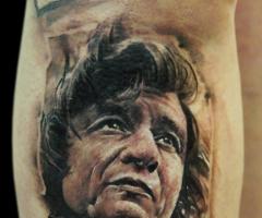 Best Johnny Cash tattoo