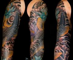Koi Fish kata tattoo