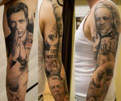 Vito and Michael Corleone 