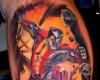 Colossus from X-Men movie tattoo