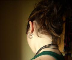 Lizard tattoo design for women