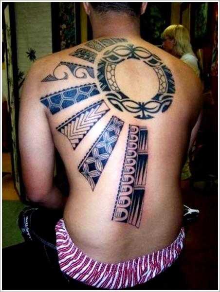 Sun tattoo designs for Men
