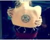 Sun tattoo design