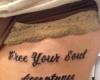Free your soul acceptance is serenity
