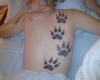 Beaux tatouages ​​avec les loups