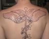 Caduceus tattoo for women