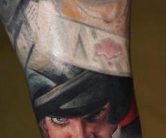 15 Fotos de tatuajes de La naranja Mecánica