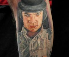 15 Fotos de tatuajes de La naranja Mecánica