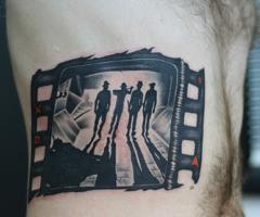15 Fotos de tatuajes de La naranja Mecánica