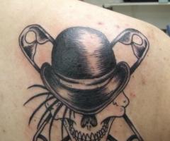 15 Fotos de tatuajes de La naranja Mecánica
