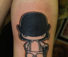 15 Fotos de tatuajes de La naranja Mecánica