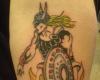 Impressive Warrior Tattoo