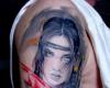 Warrior female tattoo