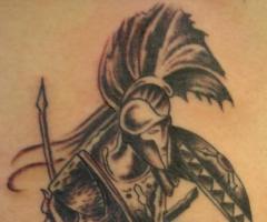 Spartan tattoo