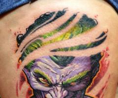 Joker tattoo