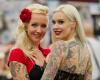 Tattoo model and burlesque dancer Miss Sabina Kelley