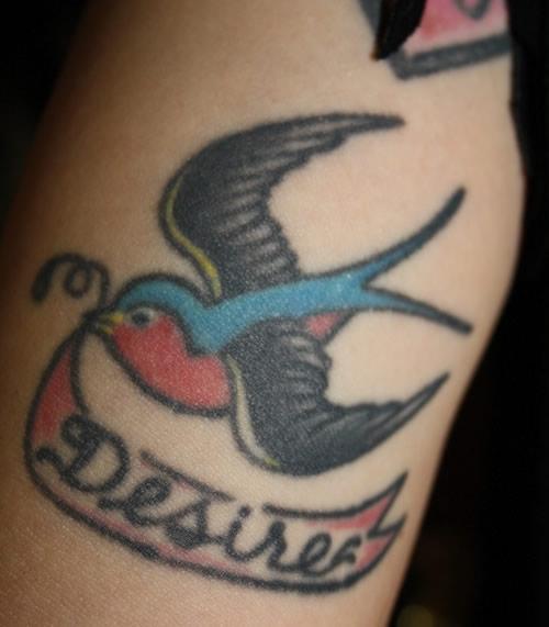 Desire, faith and truth tattoo
