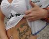 Sexy dragon tattoo for girls